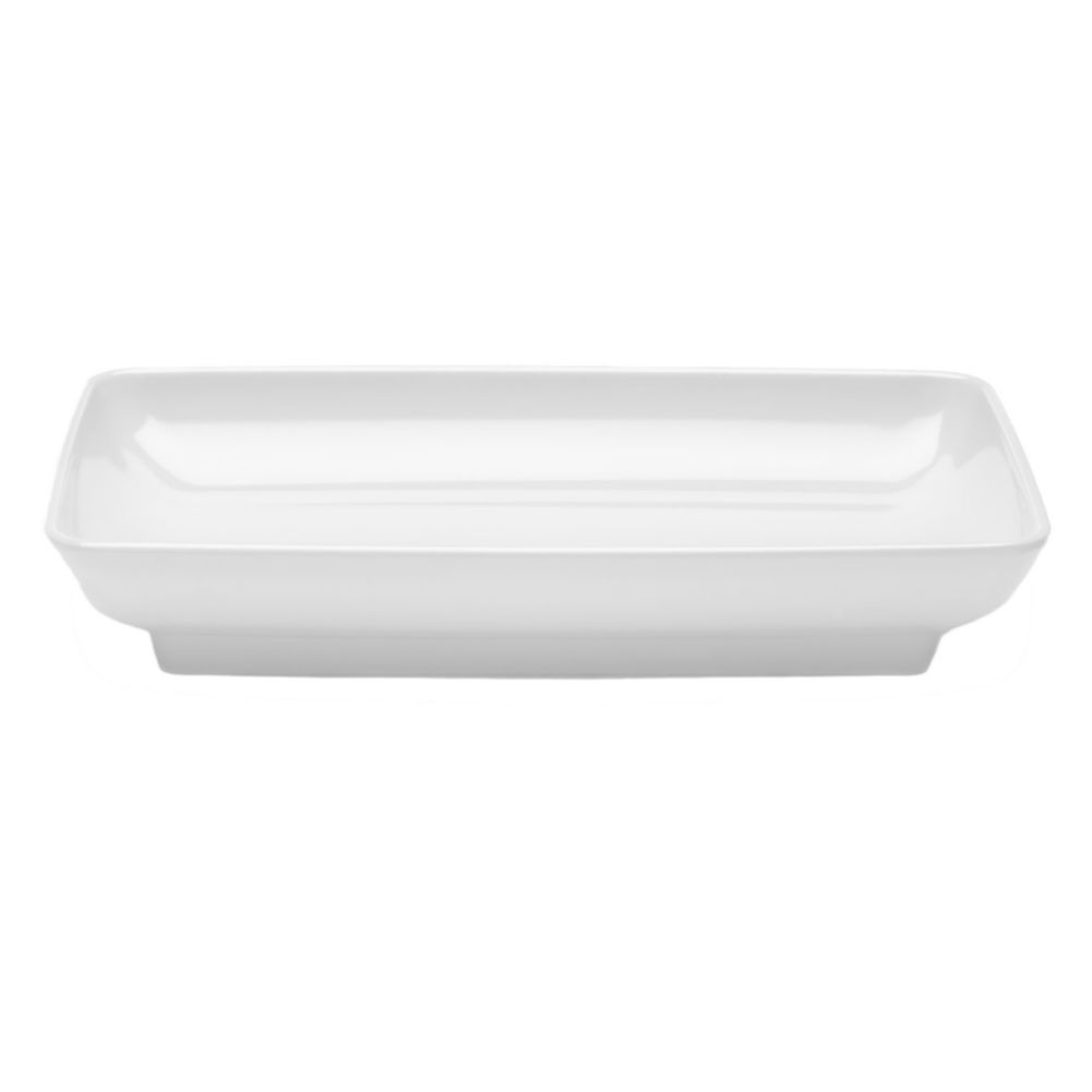 Elite Global Solutions Pappasan 14-1/2 x 8-1/2 White Platter