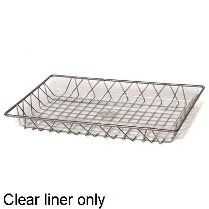Willow Specialties 17" x 11" Clear Tray Liner