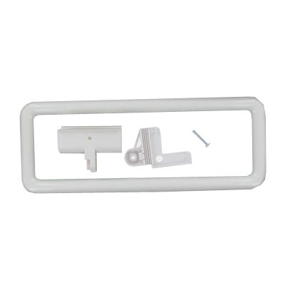 Clamp-Swing Pricing White Plastic Sign Holder