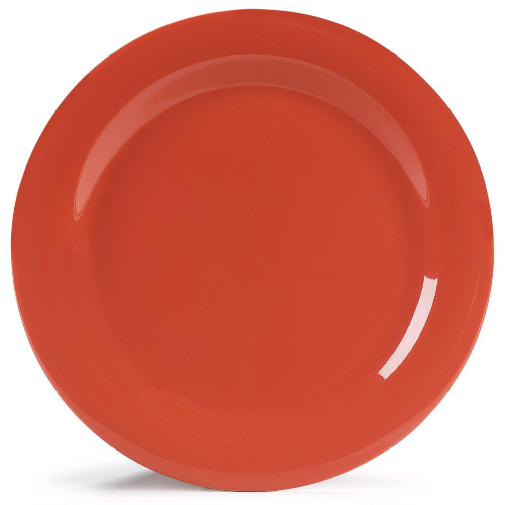 Carlisle Durus&reg; Sunset Orange 10-1/2" NR Dinner Plate Per Case