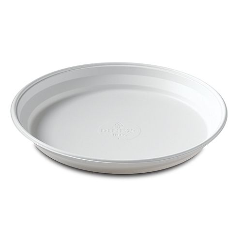 Dinex&reg; High Heat 1-Compartment Disposable 7-3/4" Entree Dish