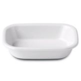 Dinex&reg; Therma-Cite&reg; White Reusable 6 Oz Side Dish