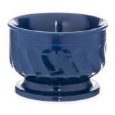 Dinex&reg; Turnbury&reg; Midnight Blue Pedestal 5 oz Insulated Bowl