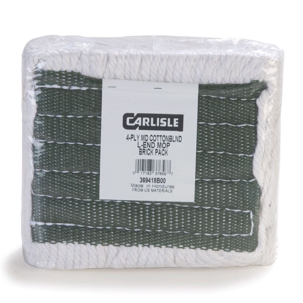 Carlisle Flo-Pac&reg; Cotton Medium Loop Mop