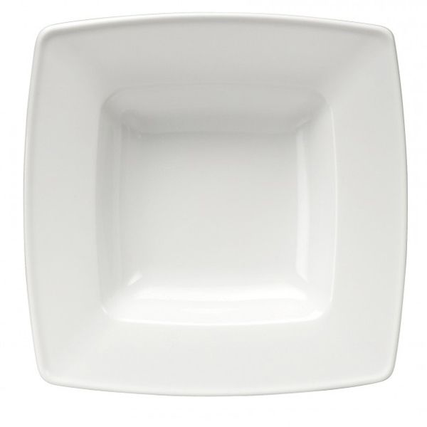 Oneida&reg; Quartet&trade; 9" Porcelain White Rim Soup Bowl