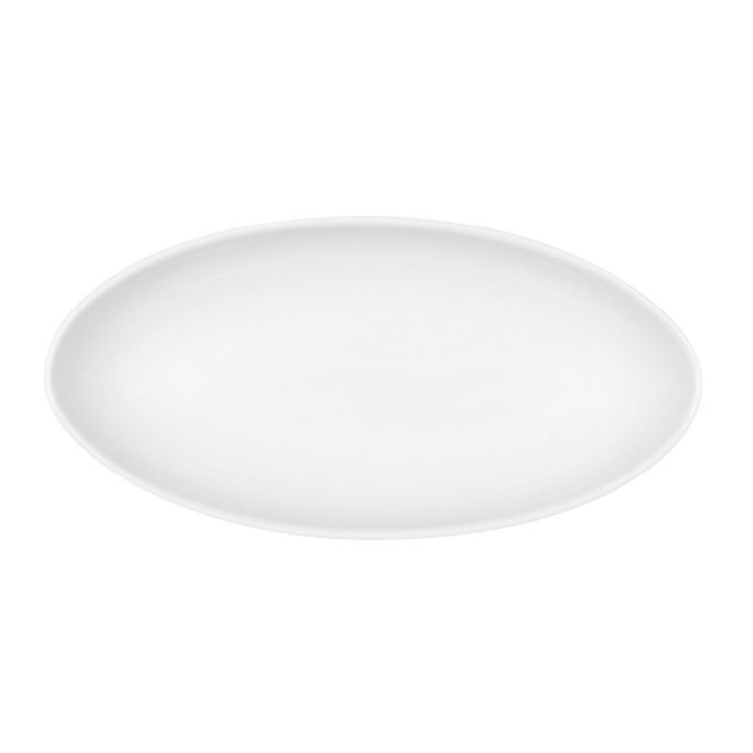 Bauscher&reg; Functions 9.17" x 4.44" Oval Relish Dish