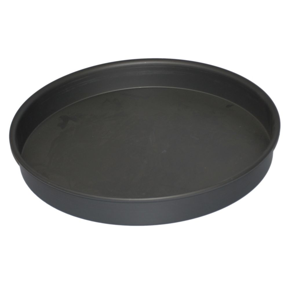 American Metalcraft Hard Coat Straight-Side Aluminum 14 Inch Pizza Pan