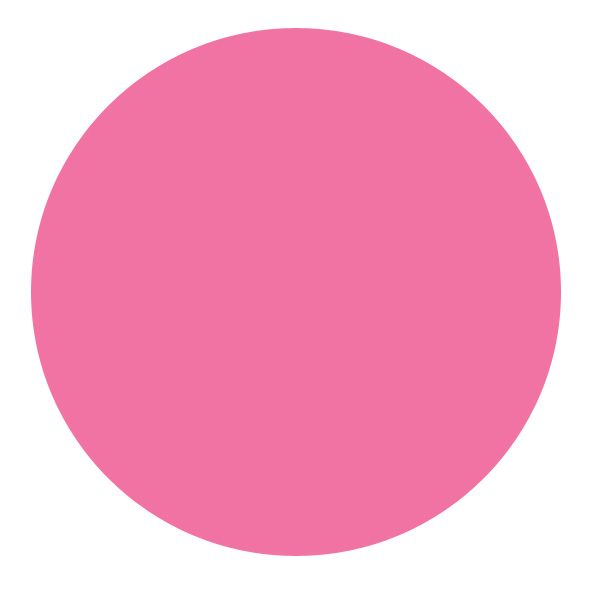 Day Dot, 3/4", Pink, Solid