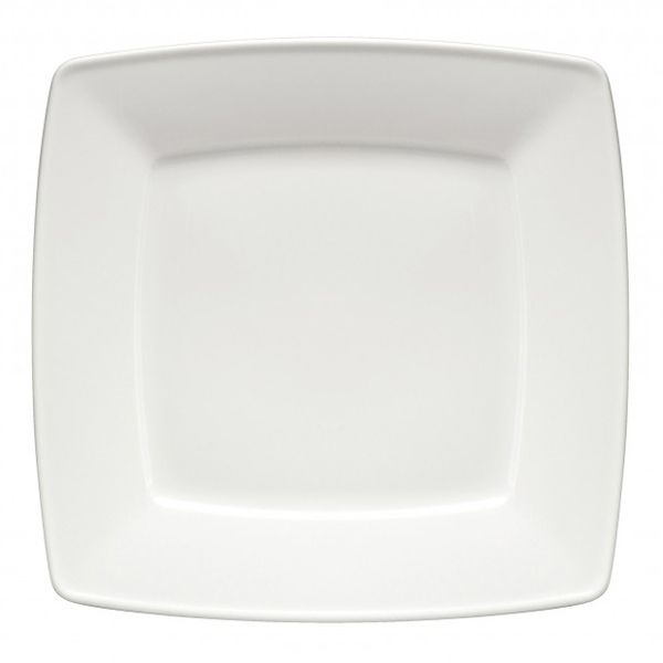 Oneida&reg; Quartet&trade; 10-1/8" Porcelain White Square Plate