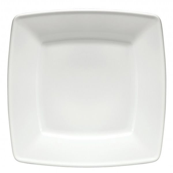 Oneida&reg; Quartet&trade; 12-1/2" Porcelain White Square Plate