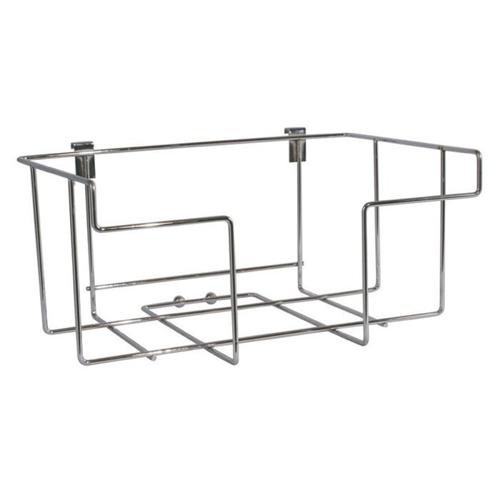 Grand & Benedicts Chrome Basket Circular Dispenser