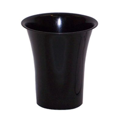 Floralware By E.P.M Black Plastic Vase