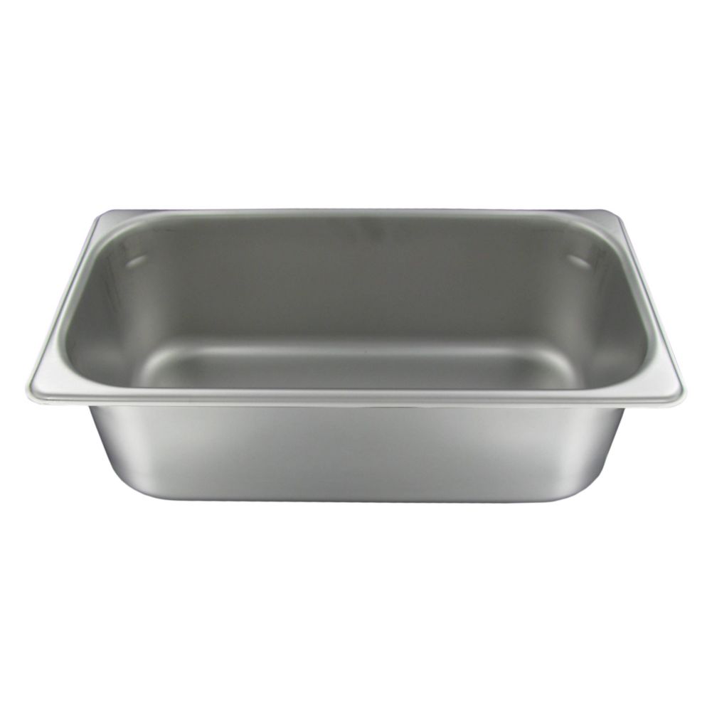 S/S 1/3 Size Pan, 4" H