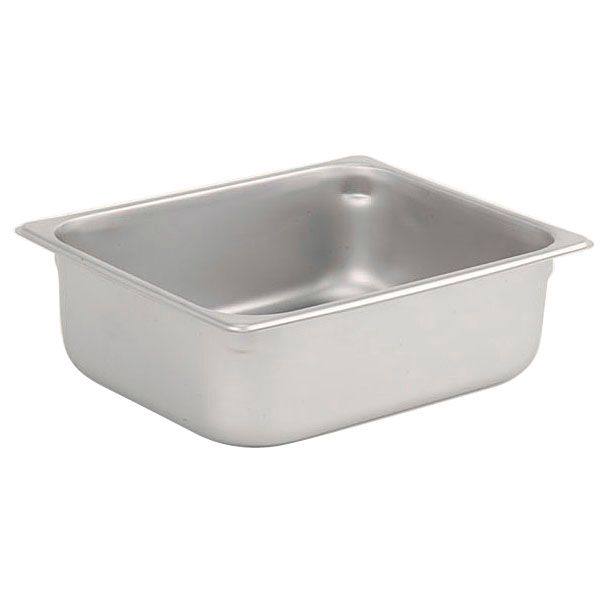 S/S Half Size Pan, 4" H