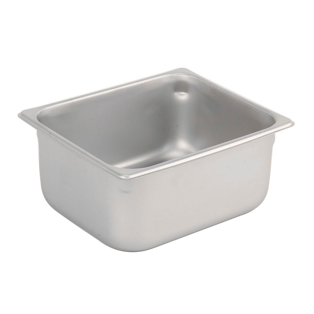 S/S Half Size Pan, 6" H