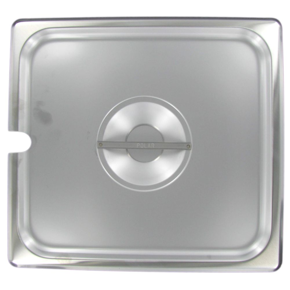 Notched Two Thirds Size Steam Table Pan, 2-1/2" Deep
