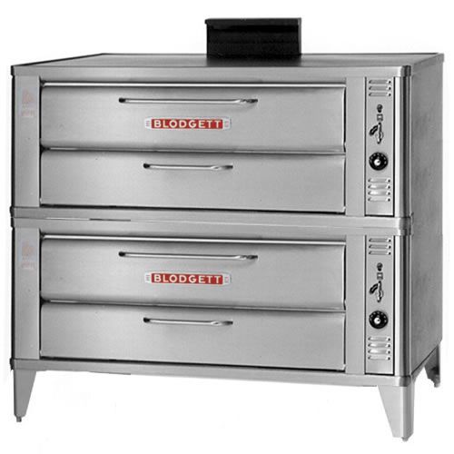 Blodgett Stainless Steel Deck Type 33" Gas Double Pizza Oven
