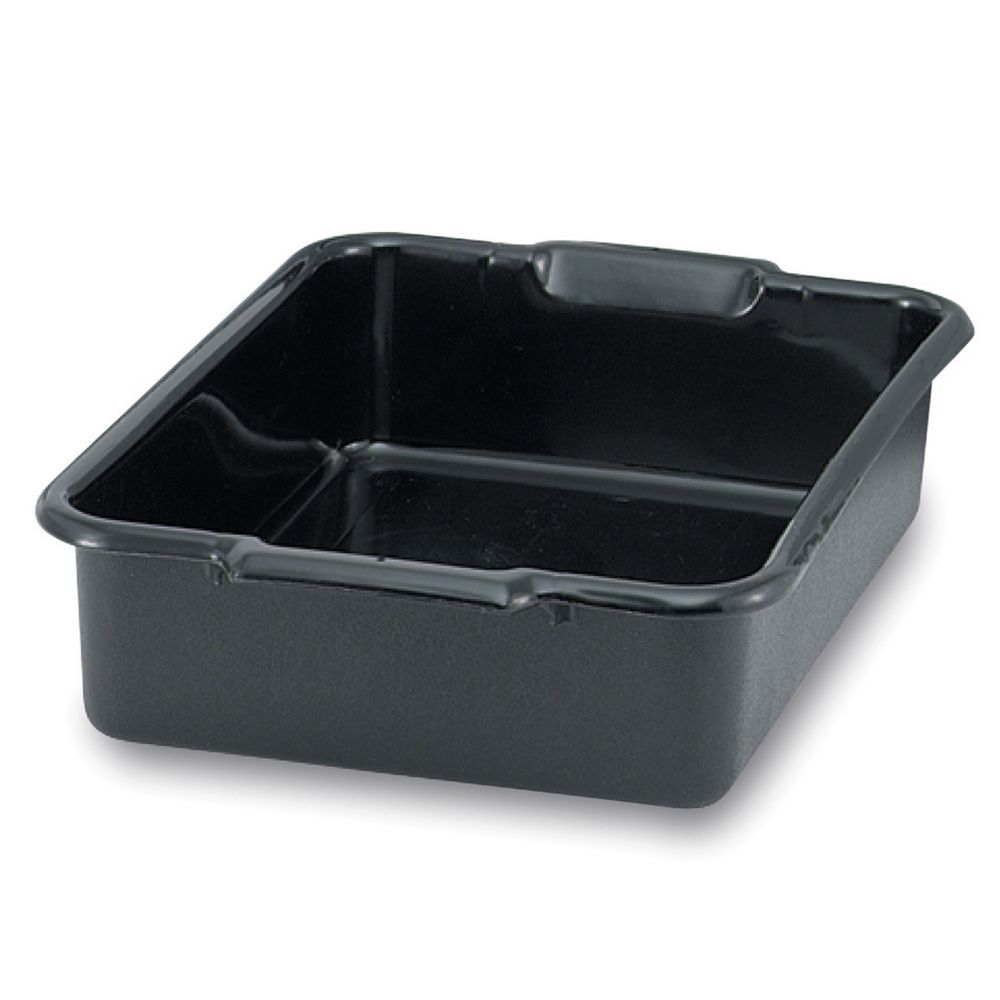 Vollrath 52660 Black 20 x 15 x 7 Single Compartment Dish Box eBay
