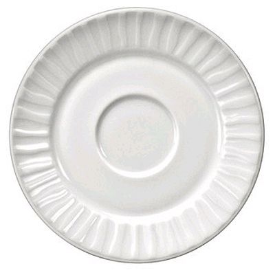 Oneida&reg; Sol&trade; 6-1/4" Porcelain White Saucer