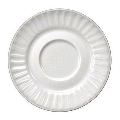 Oneida&reg; Sol&trade; 4-5/8" Porcelain White Saucer