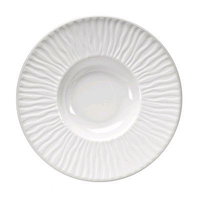 Oneida&reg; Sol&trade; 10-5/8" Porcelain White Dessert Bowl