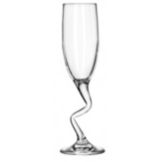 Z-Stem Flute Glass, 6 oz