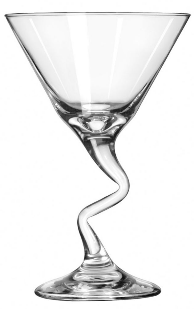 Z-Stem Martini Glass, 9.25 oz
