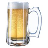 Cardinal Elemental Paneled 12 oz Beer Stein