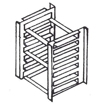 S/S Biscuit Pan Rack