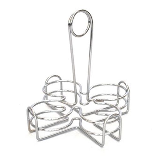 Clipper Mill 4-Bottle Compartment Mini Table Caddy