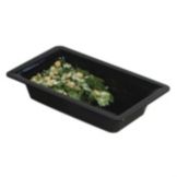 Carlisle&reg; Designer Displayware&trade; Full-Size Black Food Pan