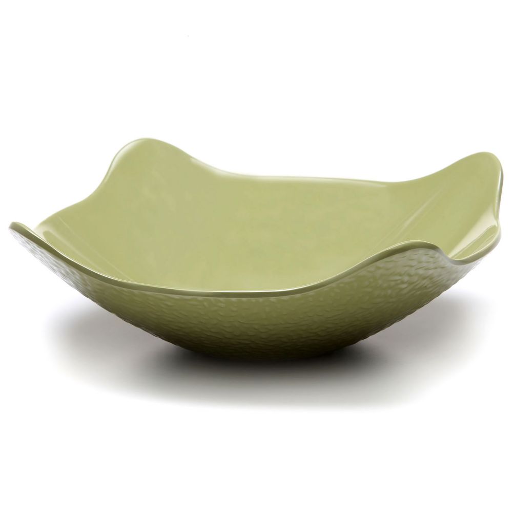 Elite Global Solutions Super Bowls 11" Green Square Bowl