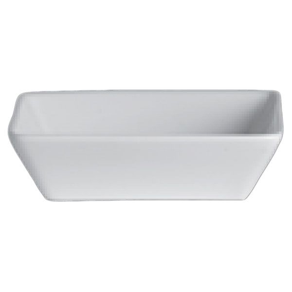 Steelite Rene Ozorio Concerto White 4 Oz Square Bowl