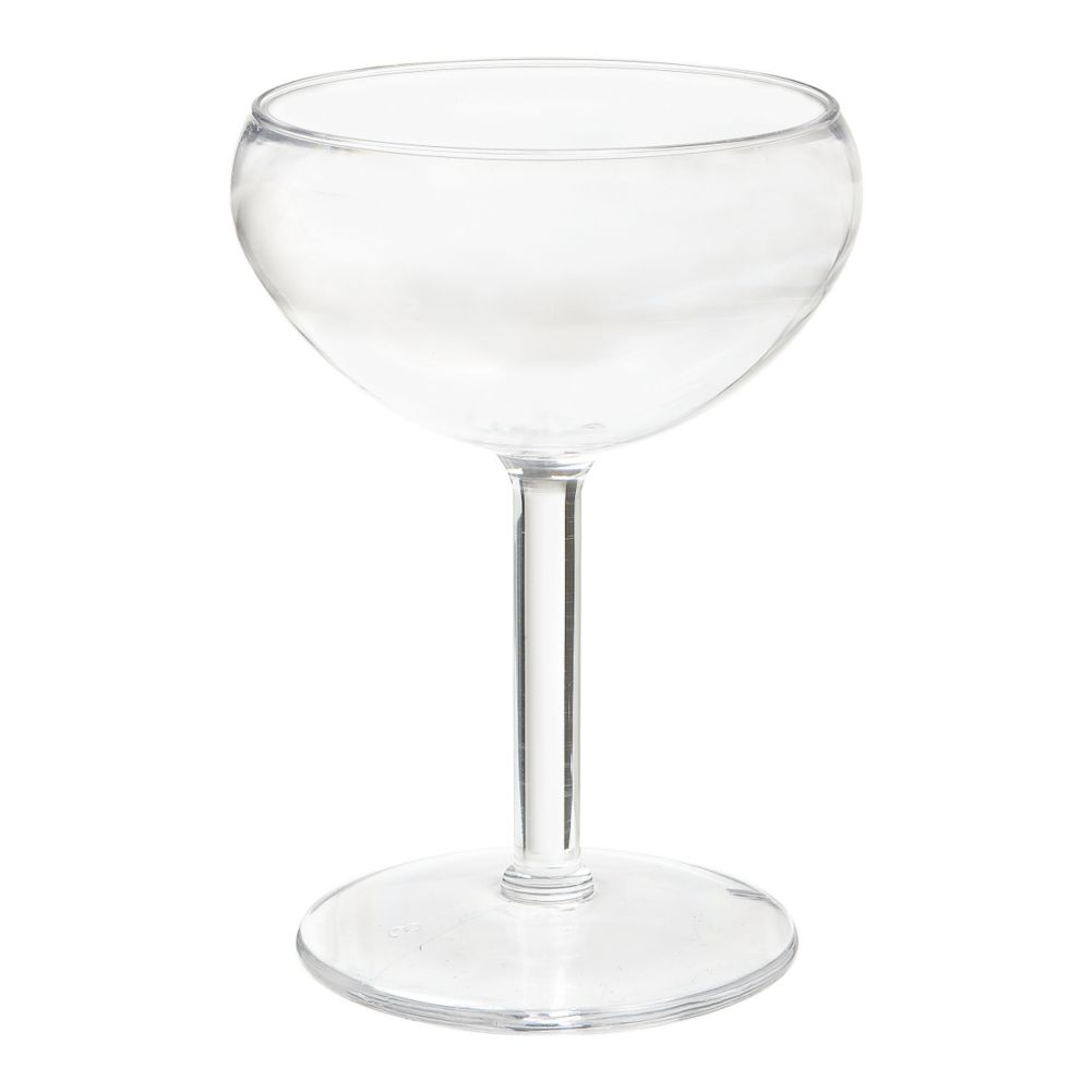 G.E.T. Specialty Drinkware Clear SAN Plastic 12 Oz Margarita Glass