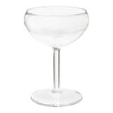 G.E.T. Specialty Drinkware Clear SAN Plastic 12 Oz Margarita Glass