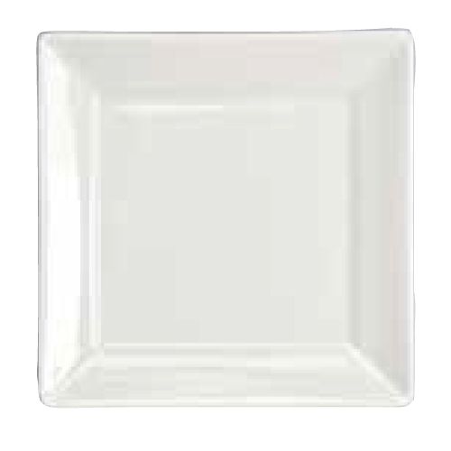 Homer Laughlin Ameriwhite&reg; Pristine&reg; 4.5 In Times Square Plate