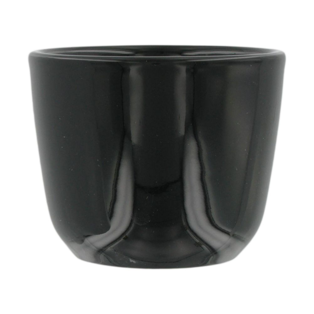 Tuxton&reg; 4.5 Oz. Black Chinese Tea Cup