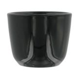 Tuxton&reg; 4.5 Oz. Black Chinese Tea Cup