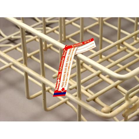 Taylor&reg; Precision TempRite&reg; 180&deg; F Dishwasher Temp Strip