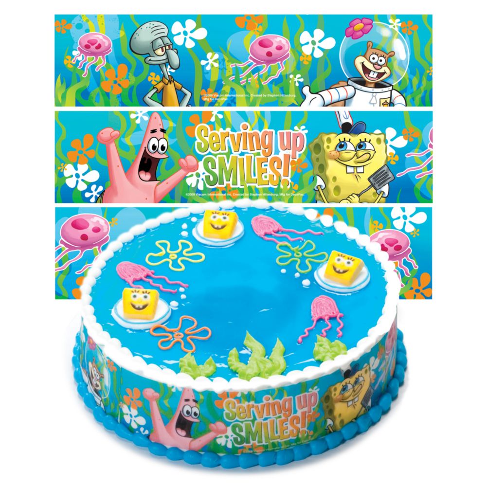 DecoPac Spongebob Sealife Designer Prints&trade;