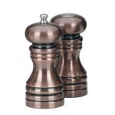 Chef Specialties 5.5" Burnished Pepper Mill / Salt Shaker Set