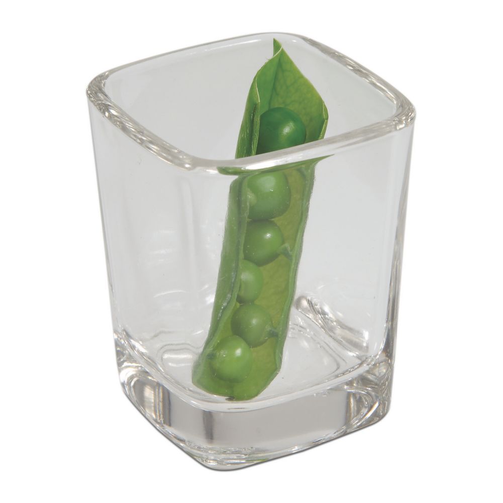 JB Prince 2 Oz. Square Mini Glass