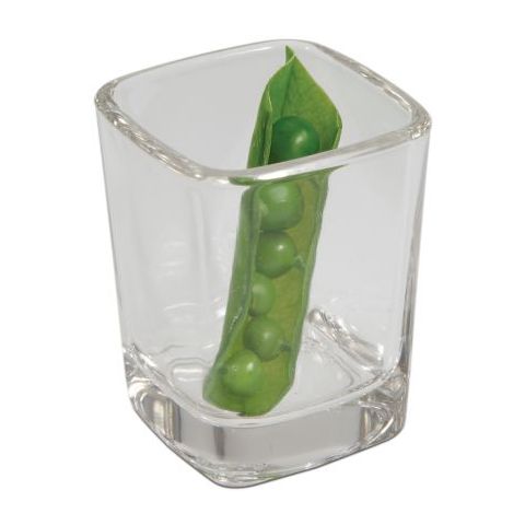 JB Prince 2 Oz. Square Mini Glass