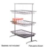 Dover European Metalworks Chrome Plated Nickel Tilted 3-Tier Stand