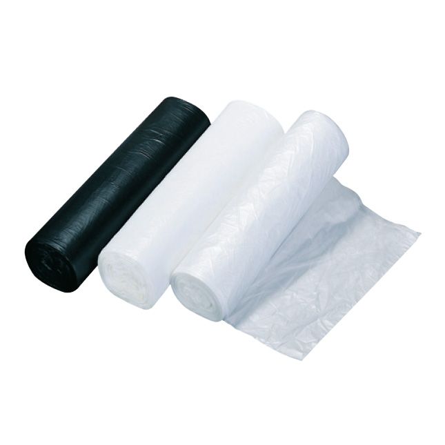 Rollpak 20 / 30 Gallon Clear Trash Can Liner Roll
