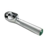 Tablecraft #16 Green 2.5 Oz Cast Aluminum Color Coded Dipper
