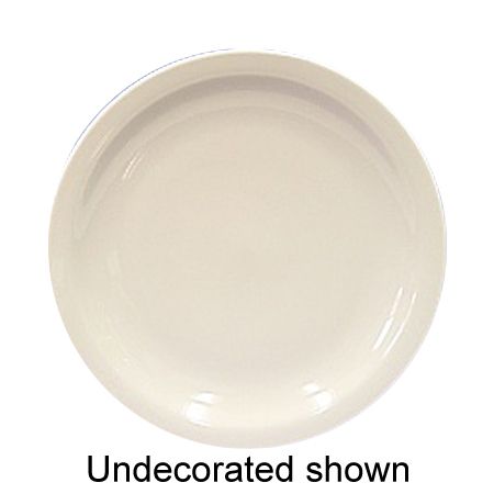 Homer Laughlin China Blue Speckled Narrow Rim 9" Plate