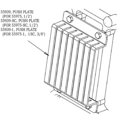 NEMCO&trade; Pusher Head For 3/8" Cut Easy Chicken Slicer&trade;