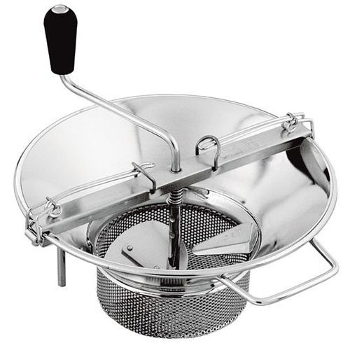 Matfer Bourgeat S/S Food Mill w/ Basket Shaped Grid