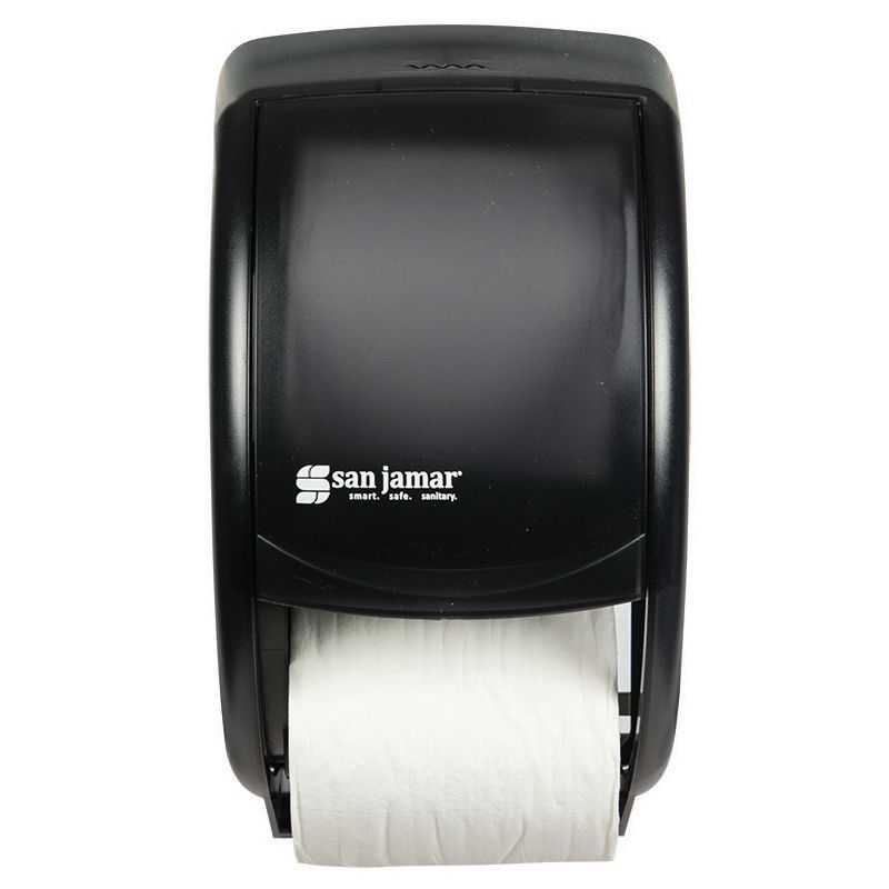 San Jamar&reg; Duett Standard Bath Tissue Dispenser